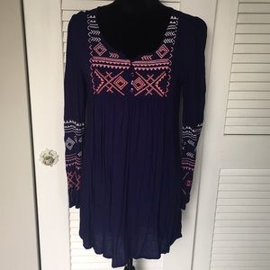 Altar’d State long sleeve shirt dress